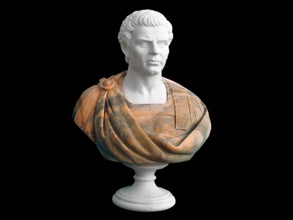 Busti in Marmo, Ritratto Imperatore Romano - 12