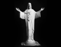 Full Relief Marble Statue of Christ - 2
