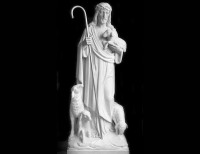 Full Relief Marble Statue of Christ - 21