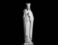 Statua in Marmo Bianco della Madonna - 13