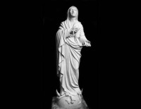 Statua in Marmo Bianco della Madonna - 29