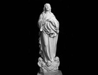 Full Relief Marble Statue of Madonna - 35