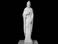 White Marble Full-Relief Statues - 28